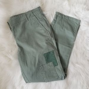 Size 8 Green Loft Pants